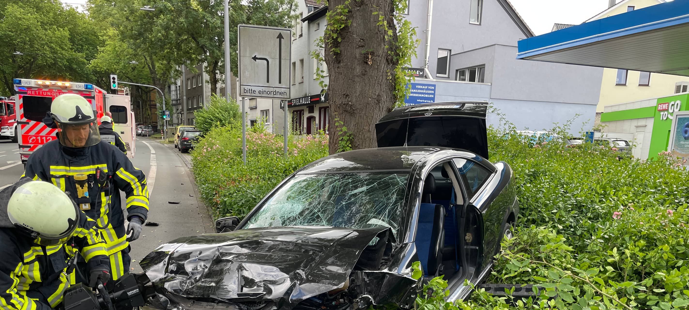 Unfall Wittener Straße: medizinischer Notfall