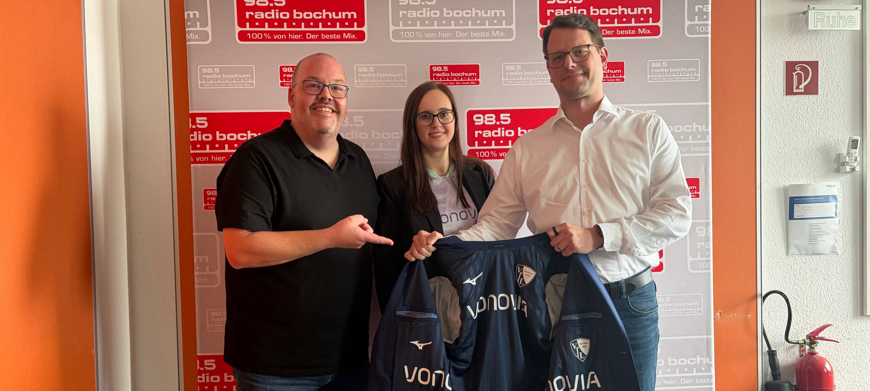Hochzeit im VfL-Trikot